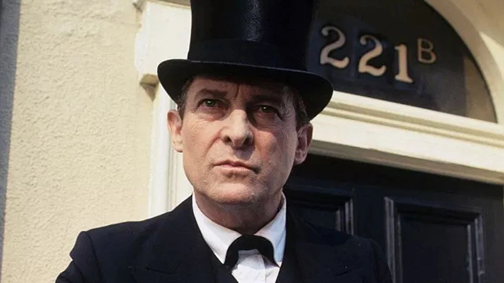 Jeremy Brett as Sherlock Holmes in the 1984 TV series which aired on Granada Television.